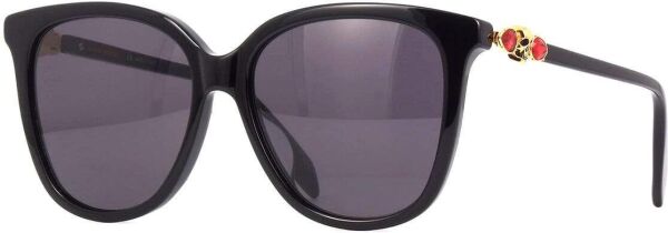 Alexander Mcqueen Taşlı Kelebek Siyah Kadın Güneş Gözlüğü