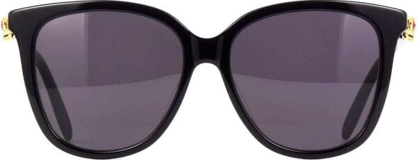 Alexander Mcqueen Taşlı Kelebek Siyah Kadın Güneş Gözlüğü