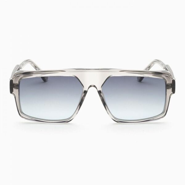 Bust Out Roger Şeffaf Kare Unisex Güneş Gözlüğü