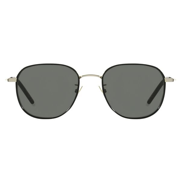 Saint Laurent SL 361 003 Silver Oval Unisex Güneş Gözlüğü