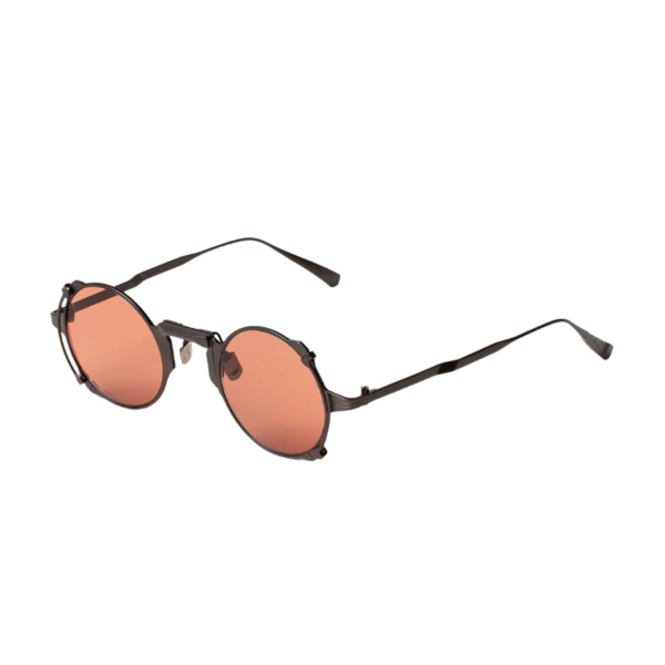 Movitra MP01T Titanyum Siyah Yuvarlak Unisex Güneş Gözlüğü