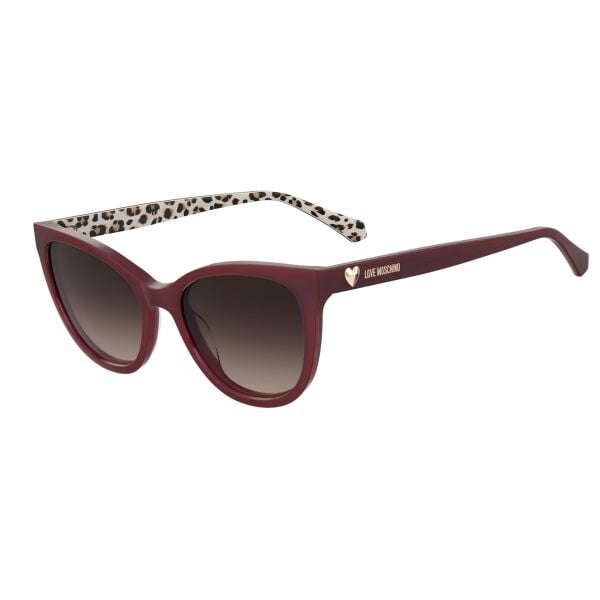 Love Moschino Mol072/S Cat Eye Bordo Kadın Güneş Gözlüğü