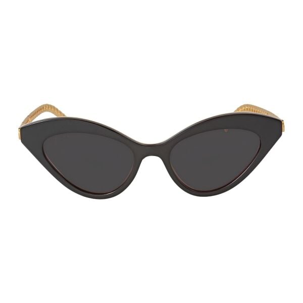 Gucci Gg0978S Aksesuarlı Cat Eye Siyah Kadın Güneş Gözlüğü