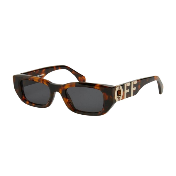 Off White Oeri124 Oval Leopar Kadın Güneş Gözlüğü