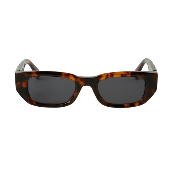 Off White Oeri124 Oval Leopar Kadın Güneş Gözlüğü
