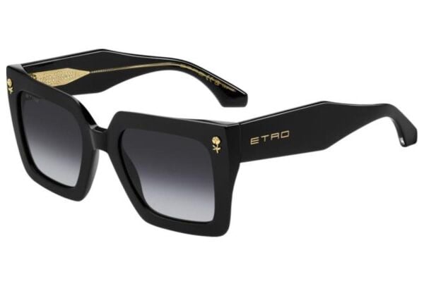 Etro 0089/S Kare Siyah Kadın Güneş Gözlüğü