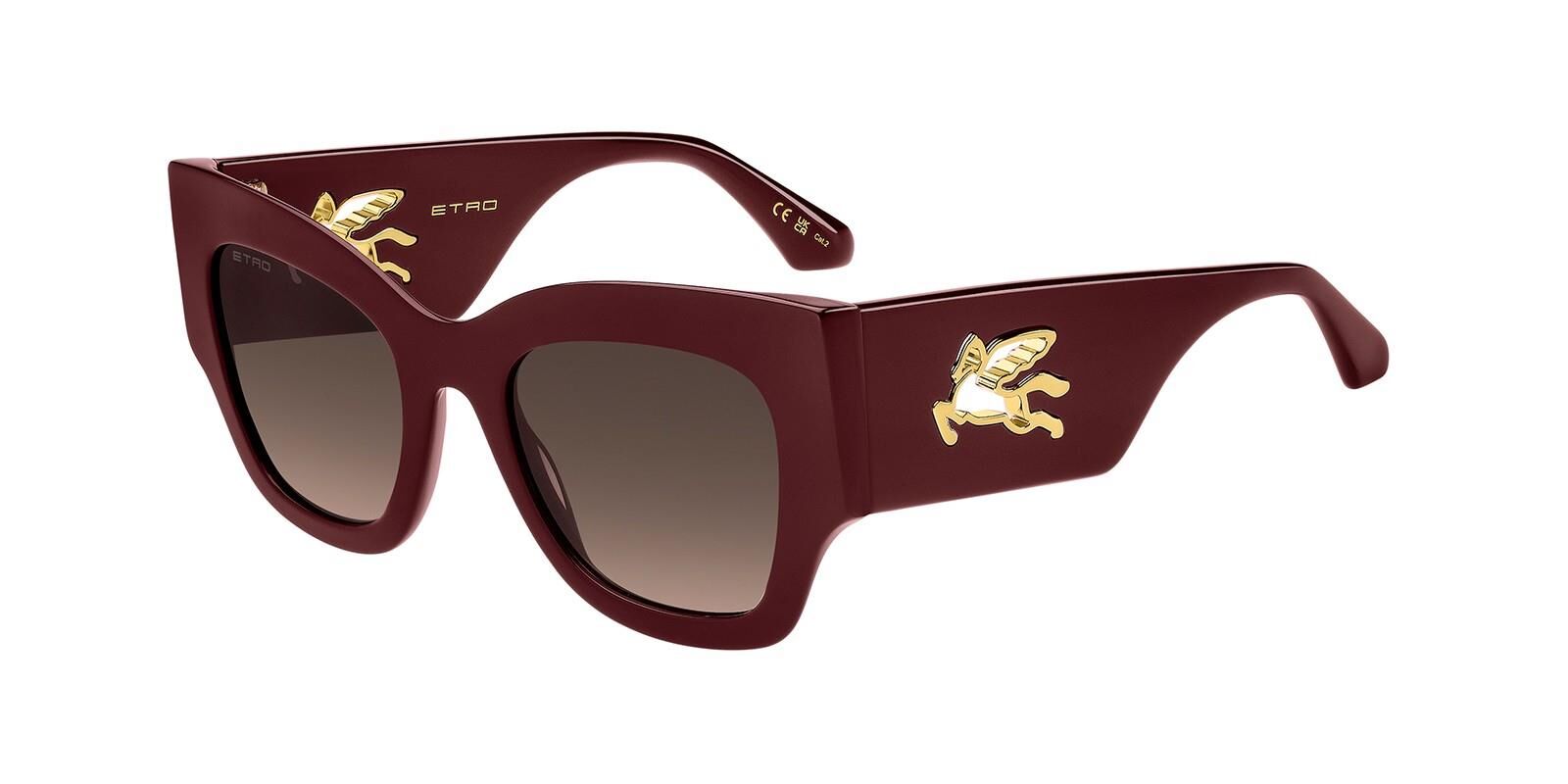 Etro 0076/S Bordo Oval Kadın Güneş Gözlüğü