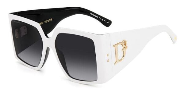 Dsquared2 D2 0096/S Kare Beyaz Kadın Güneş Gözlüğü