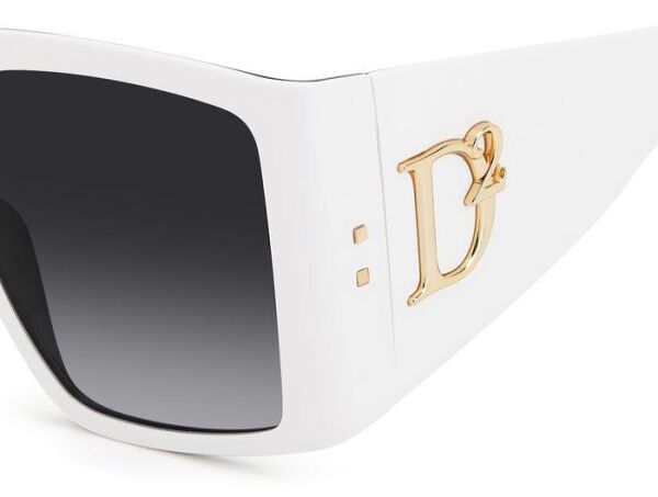 Dsquared2 D2 0096/S Kare Beyaz Kadın Güneş Gözlüğü