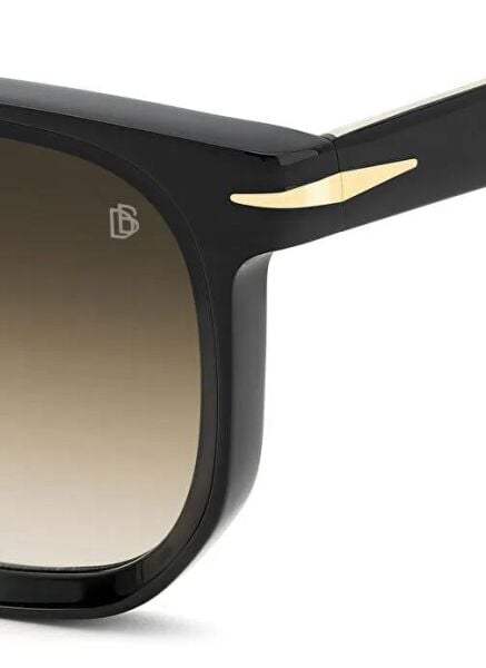 David Beckham Db 7133/s Kare Oval Siyah Erkek Güneş Gözlüğü