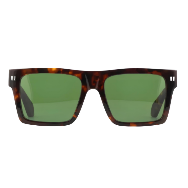 Off White Oeri109 Leopar Kare Erkek Güneş Gözlüğü