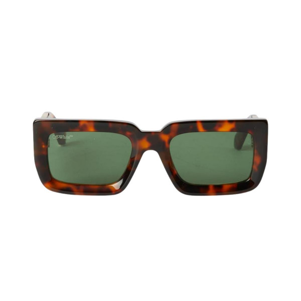 Off White Boston Oeri073 Leopar Kare Kadın Güneş Gözlüğü