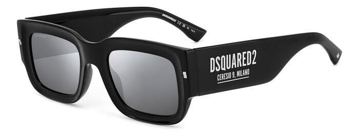 Dsquared2 D2 0089/S Siyah Kare Unisex Güneş Gözlüğü