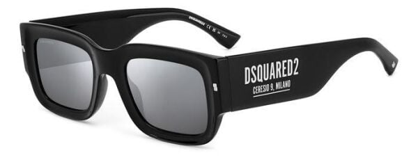 Dsquared2 D2 0089/S Siyah Kare Unisex Güneş Gözlüğü