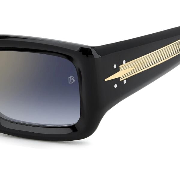 David Beckham Db 7131/s Siyah Dikdörtgen Erkek Güneş Gözlüğü