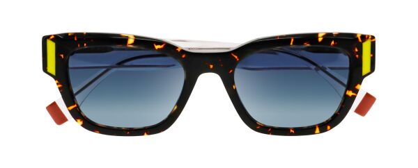 Face A Face Verso 1 Cat Eye Leopar Kadın Güneş Gözlüğü