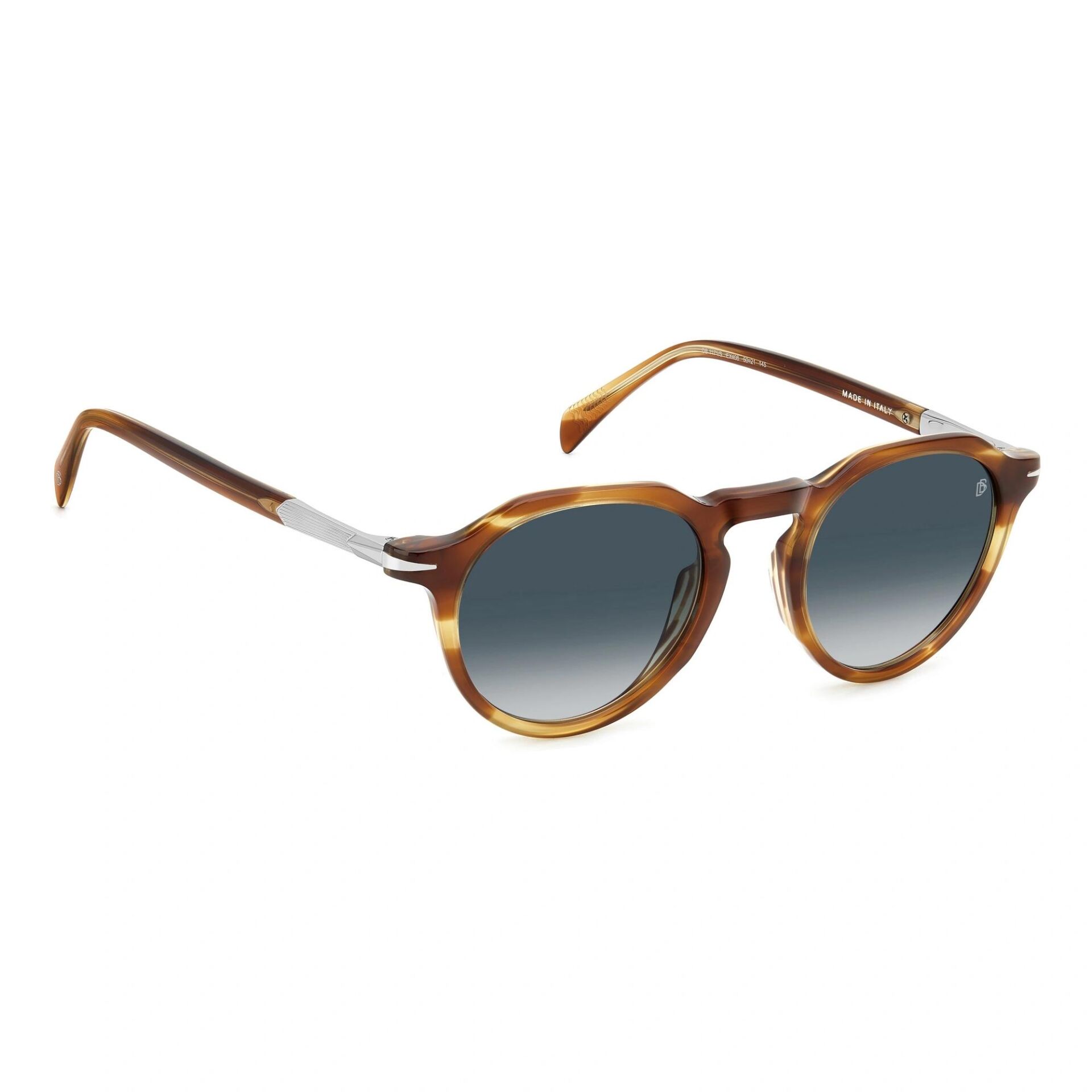 David Beckham Db 1171/S Yuvarlak Kahverengi Erkek Güneş Gözlüğü