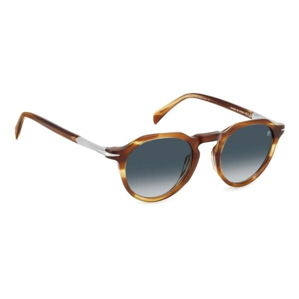 David Beckham Db 1171/S Yuvarlak Kahverengi Erkek Güneş Gözlüğü