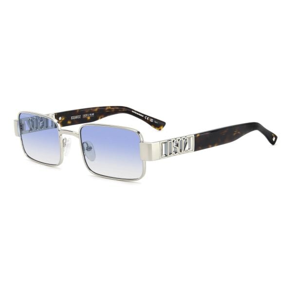 Dsquared2 D2 0156/s Leopar Silver Dikdörtgen Unisex Güneş Gözlüğü