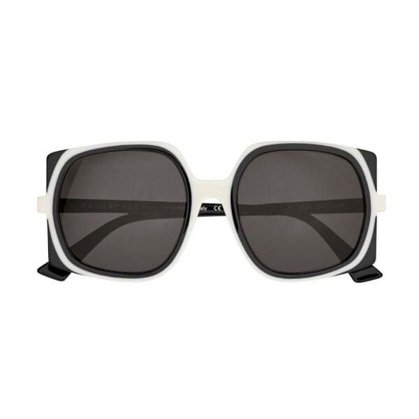 Face A Face Wonder2 Siyah Beyaz Kelebek Kadın Güneş Gözlüğü