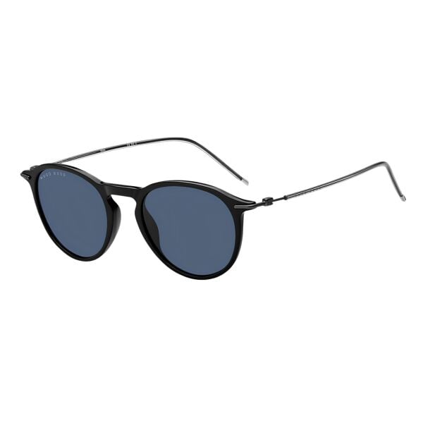Hugo Boss 1309/S Siyah Yuvarlak Erkek Güneş Gözlüğü