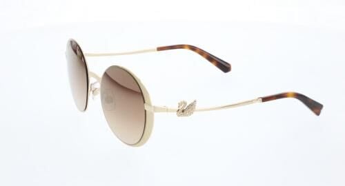 Swarovski 0229 Leopar Yuvarlak Kadın Güneş Gözlüğü
