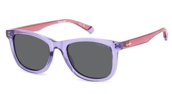 Polaroid Pld 8060/S Şeffaf Oval Çocuk Güneş Gözlüğü