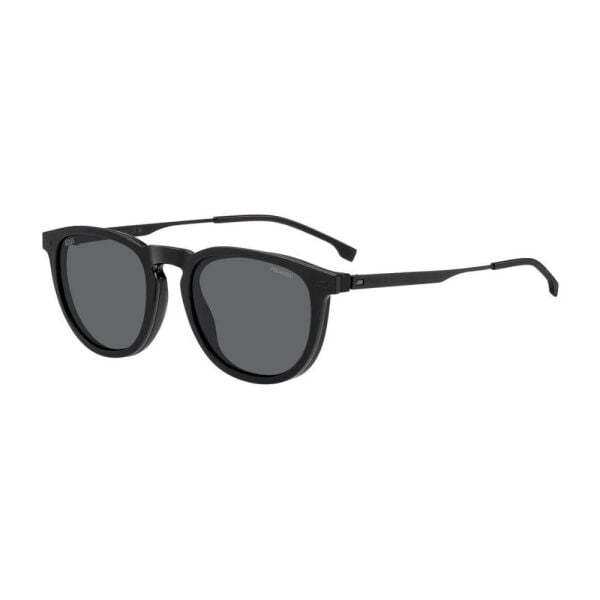 Hugo Boss 1640/Cs Yuvarlak Siyah Erkek Güneş Gözlüğü