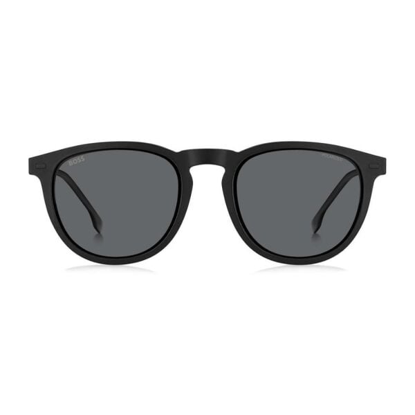 Hugo Boss 1640/Cs Yuvarlak Siyah Erkek Güneş Gözlüğü