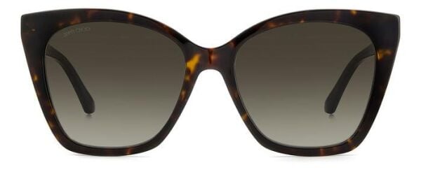 Jimmy Choo Rua/G/S Leopar Kelebek Kadın Güneş Gözlüğü