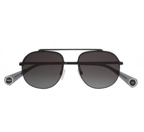 Woow Superjet1 Yuvarlak Siyah Erkek Güneş Gözlüğü