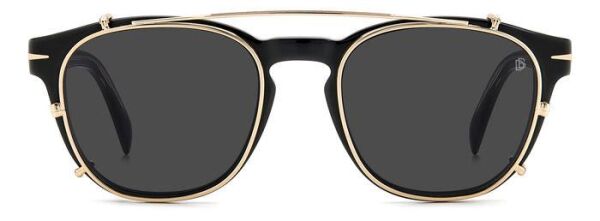 David Beckham Db 1117/Cs Siyah Klipsli Yuvarlak Erkek Güneş Gözlüğü