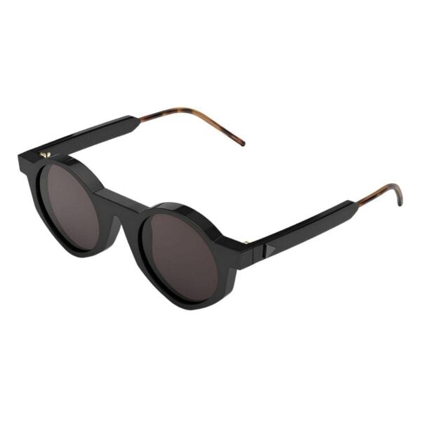 So.Ya Off BLK-FS Siyah Yuvarlak Unisex Güneş Gözlüğü