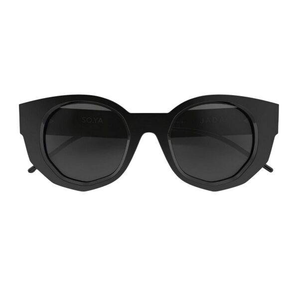 So.ya Jada Yuvarlak Siyah Cat Eye Kadın Güneş Gözlüğü