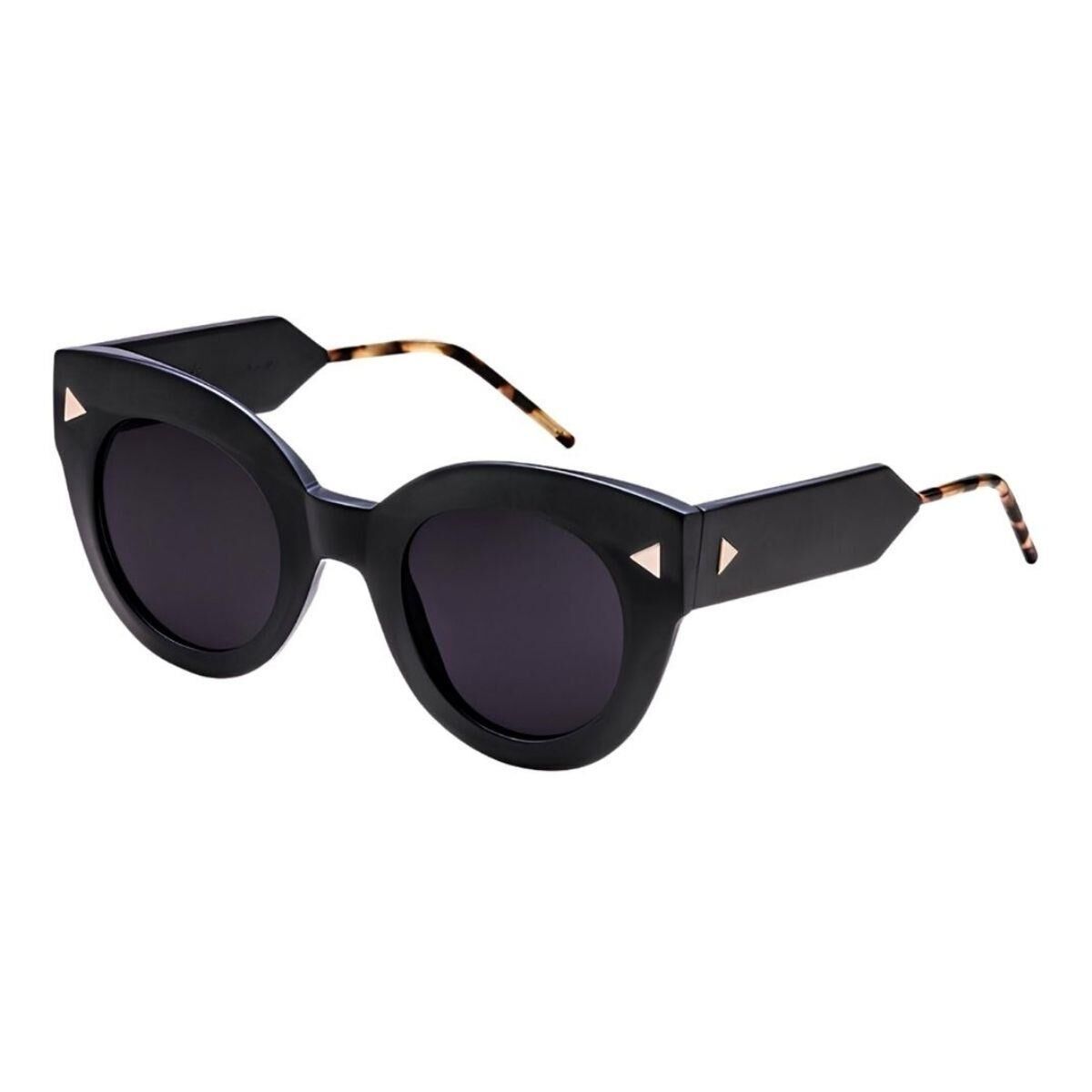 So.Ya Alma Cat Eye Siyah Yuvarlak Kadın Güneş Gözlüğü