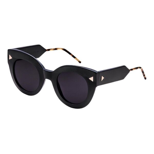 So.Ya Alma Cat Eye Siyah Yuvarlak Kadın Güneş Gözlüğü