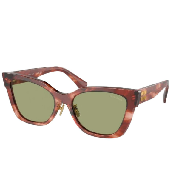 Miu Miu 02Zs Cat Eye Leopar Kadın Güneş Gözlüğü