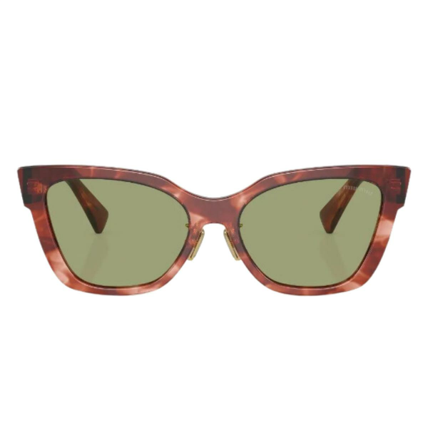 Miu Miu 02Zs Cat Eye Leopar Kadın Güneş Gözlüğü