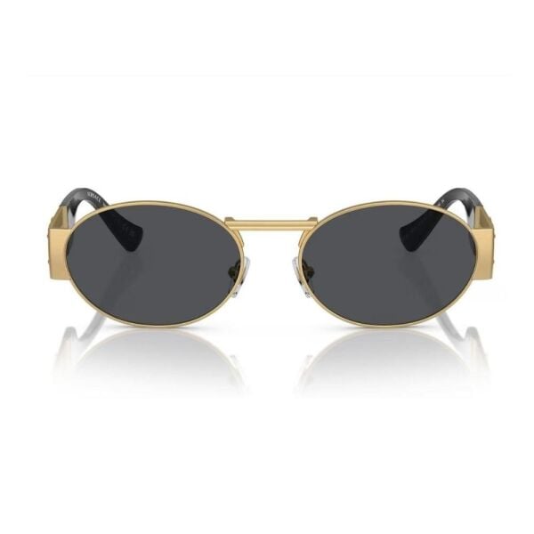 Versace 0Ve 2264 Gold Yuvarlak Kadın Güneş Gözlüğü