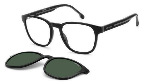 Carrera Ca8062/Cs Klipsli Oval Siyah Erkek Güneş Gözlüğü