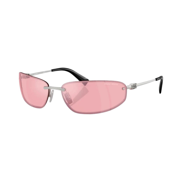 Miu Miu 0Mu A50s Silver Pembe Kadın Güneş Gözlüğü