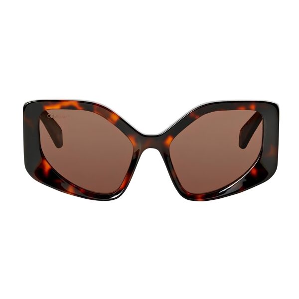 Off White Denver-Oeri062 Cat Eye Leopar Kadın Güneş Gözlüğü