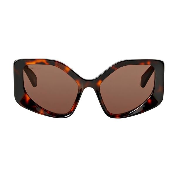 Off White Denver-Oeri062 Cat Eye Leopar Kadın Güneş Gözlüğü