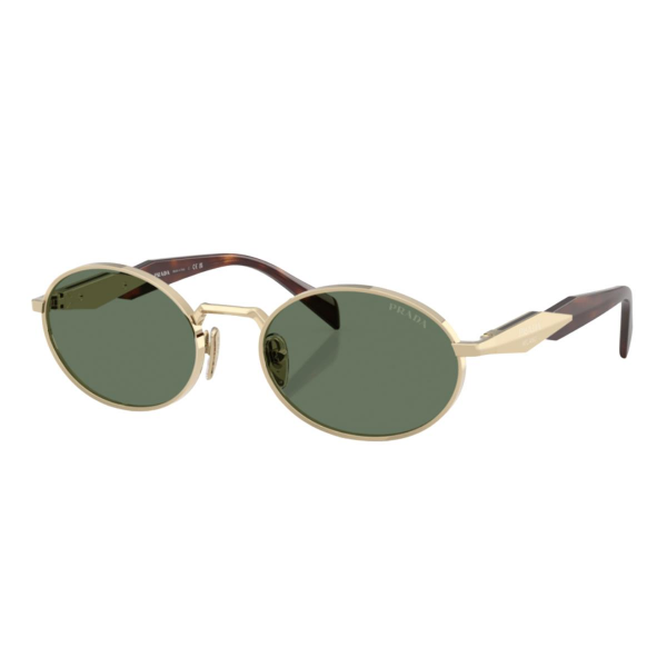 Prada 0pr 65Zs Havana Gold Yuvarlak Kadın Güneş Gözlüğü