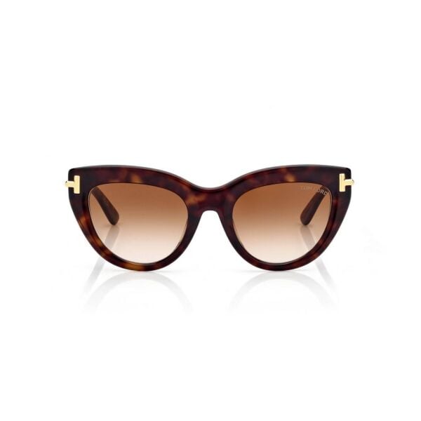 Tom Ford Tf 1252/s Leopar Cat Eye Kadın Güneş Gözlüğü