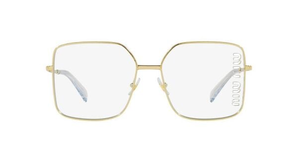 Mıu Mıu 0mu 51ys Gold Kare Unisex Güneş Gözlüğü