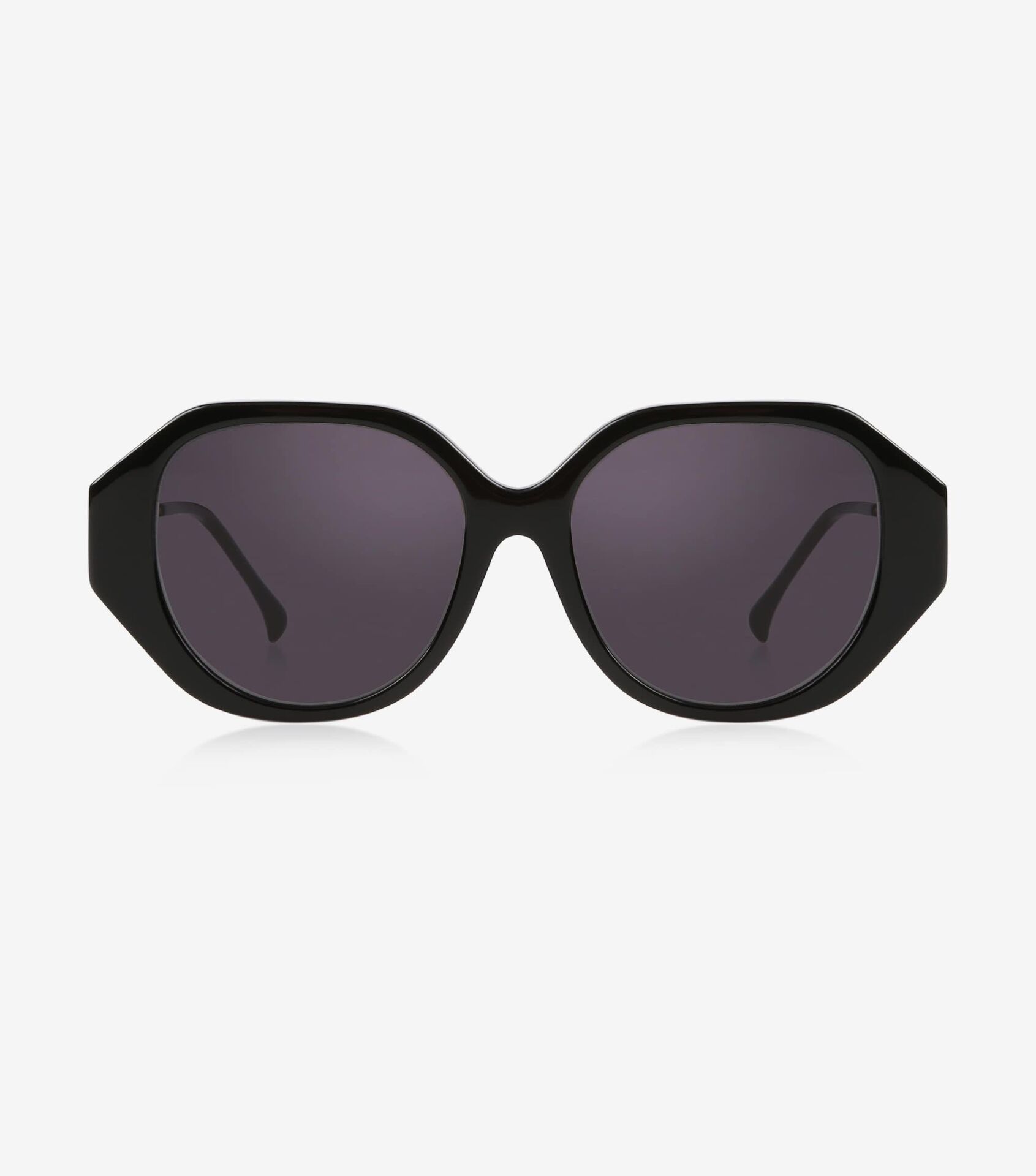 Projekt Produkt Ge-1 Siyah Geometrik Kadın Güneş Gözlüğü