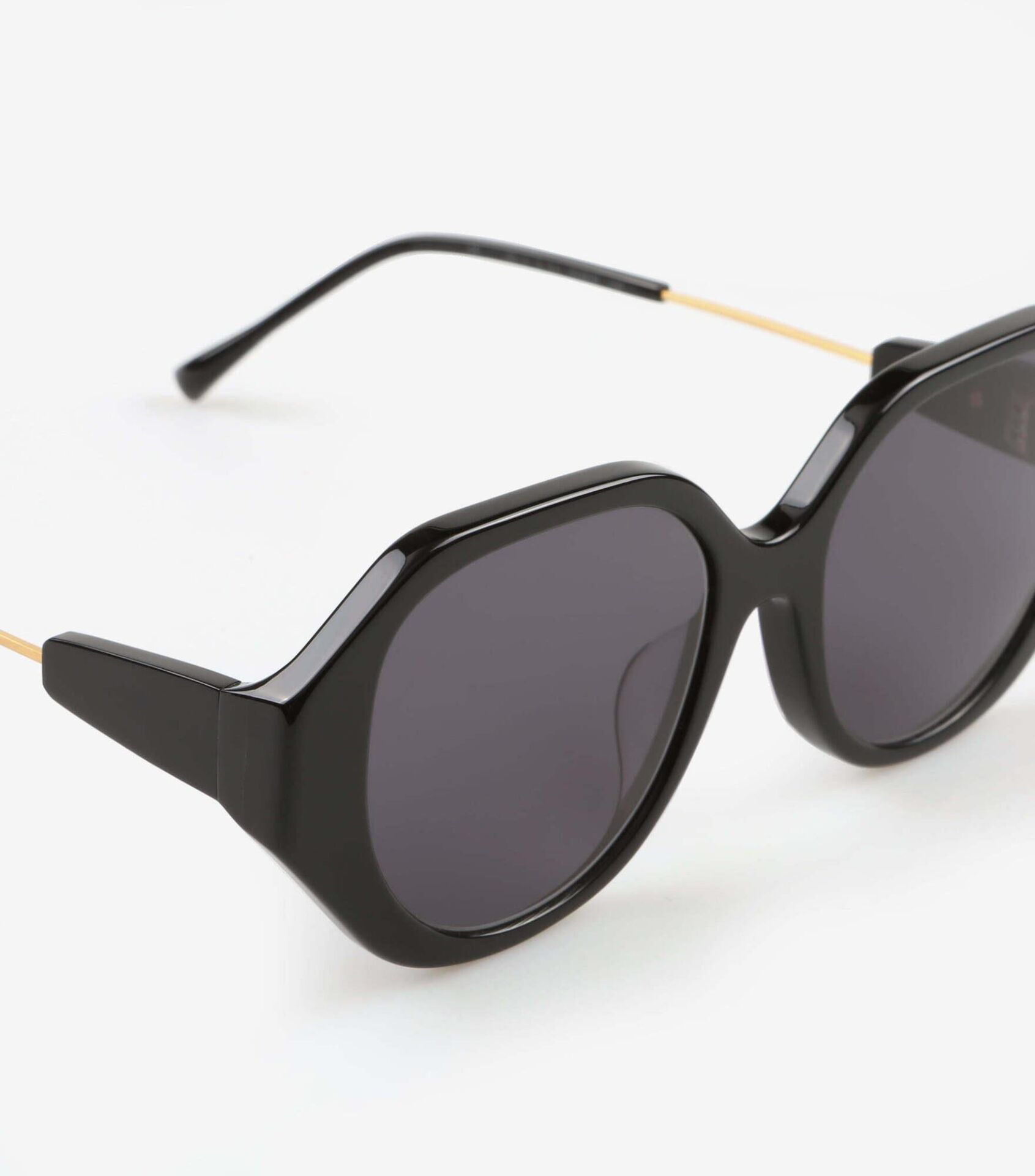 Projekt Produkt Ge-1 Siyah Geometrik Kadın Güneş Gözlüğü