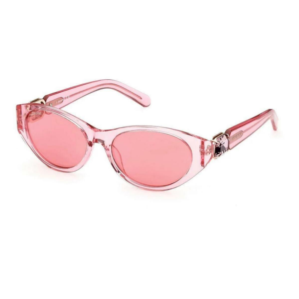Swarovski SK 0350 Cat Eye Şeffaf Pembe Kadın Güneş Gözlüğü