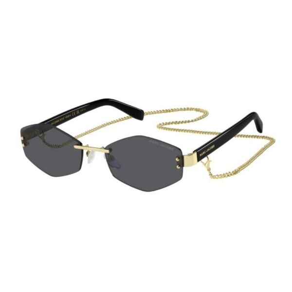 Marcj Jacobs 496/S Air Gold Geometrik Siyah Kadın Güneş Gözlüğü